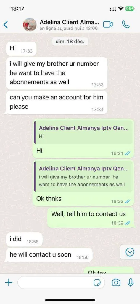 WhatsApp 4K-streaming feedback 5